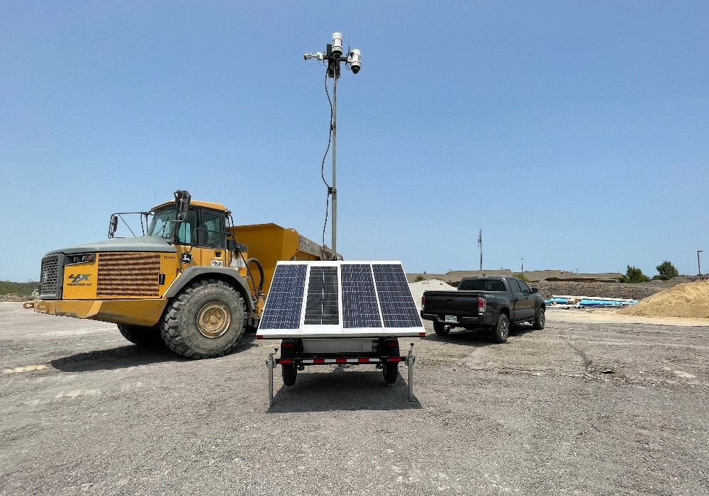 Solar Surveillance Trailer and Plant - Header