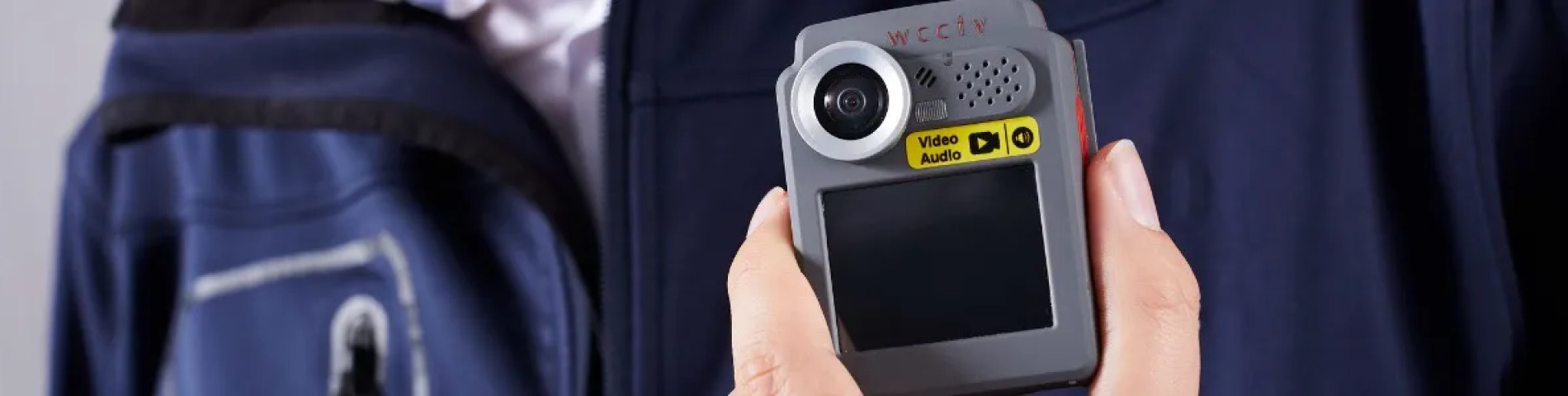 WCCTV Body Worn Camera Close Up Image