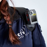 WCCTV Body Camera Leather Shoulder Harness