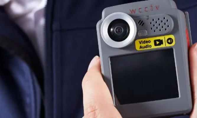 WCCTV Body Worn Camera Close Up Image