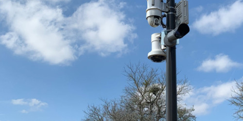 Mobile Video Surveillance - Pole Camera With LPR - WCCTV USA