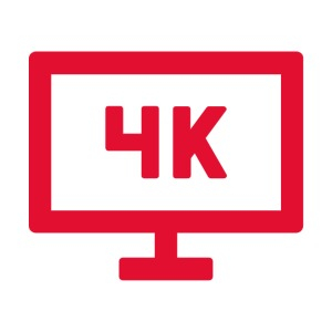 4K Screen Icon