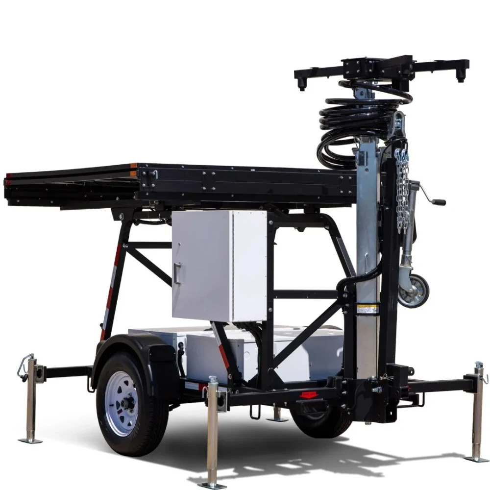 Mobile Solar Surveillance Trailers