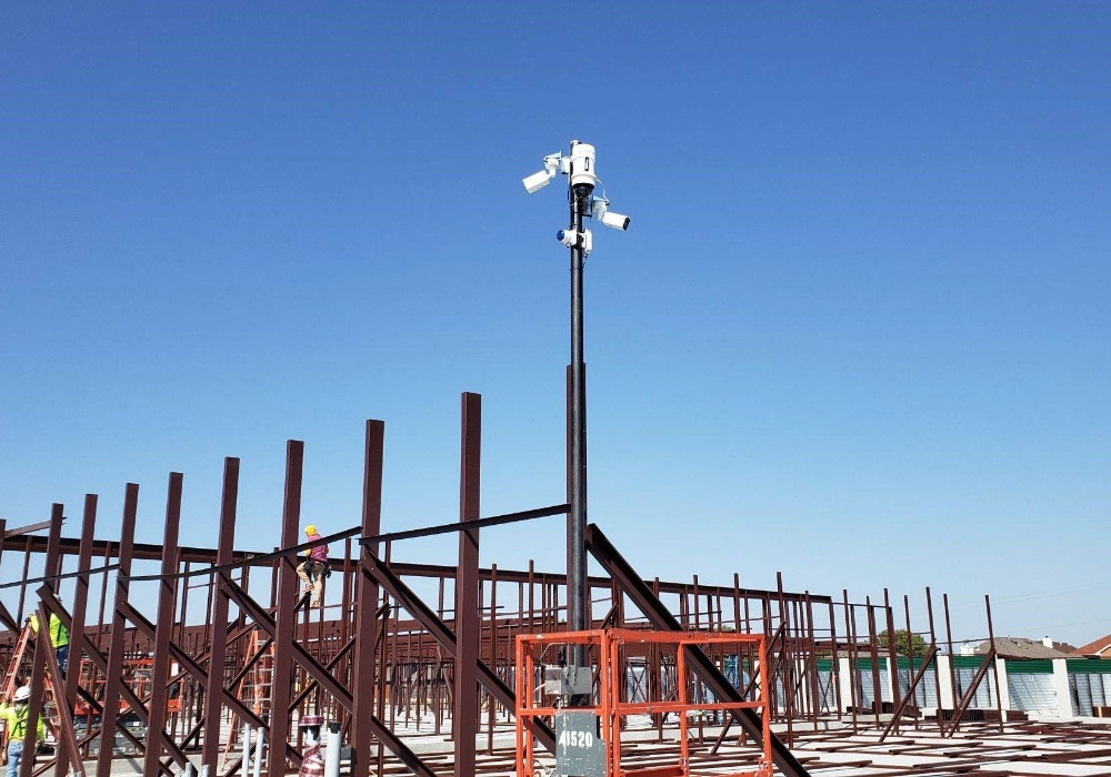 Construction Pole Cameras - Header