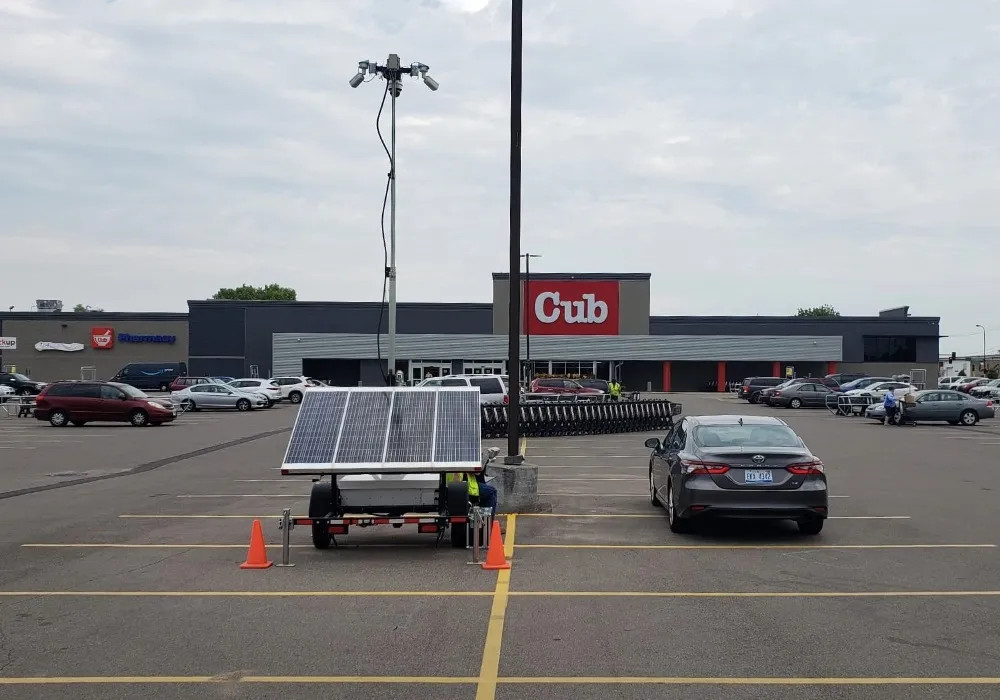 LotGuard Camera at Retail Lot - Header