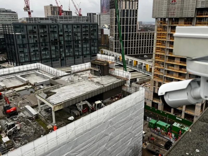 Time Lapse Video Camera for Construction