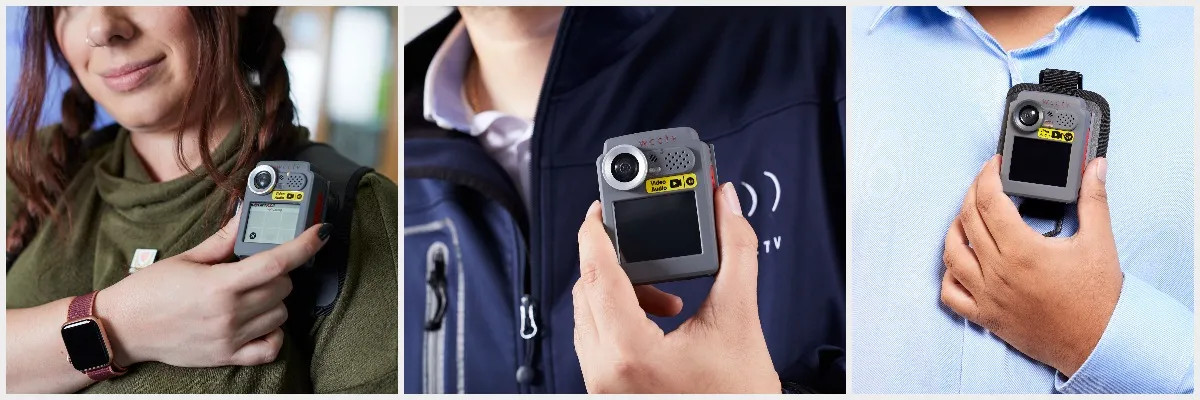 WCCTV Body Worn Cameras - image montage